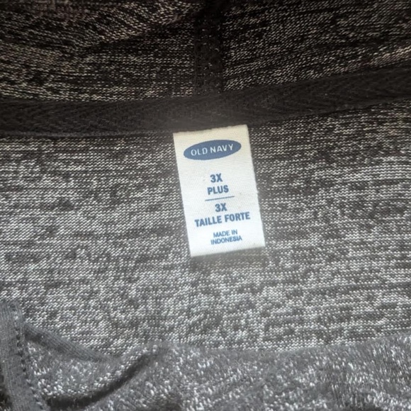 unisex XXXL black old navy hoodie cozy goodness - Picture 2 of 4